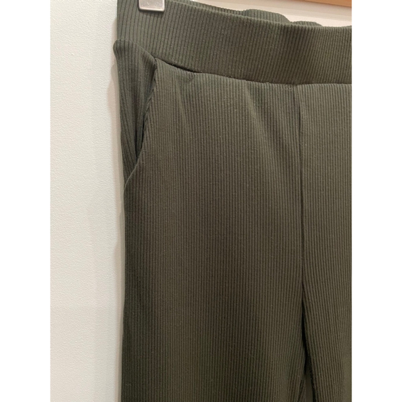 Naked Wardrobe High Waisted Snatched Ribbed Legging Baddie Pants Womens Medium - Picture 2 of 10